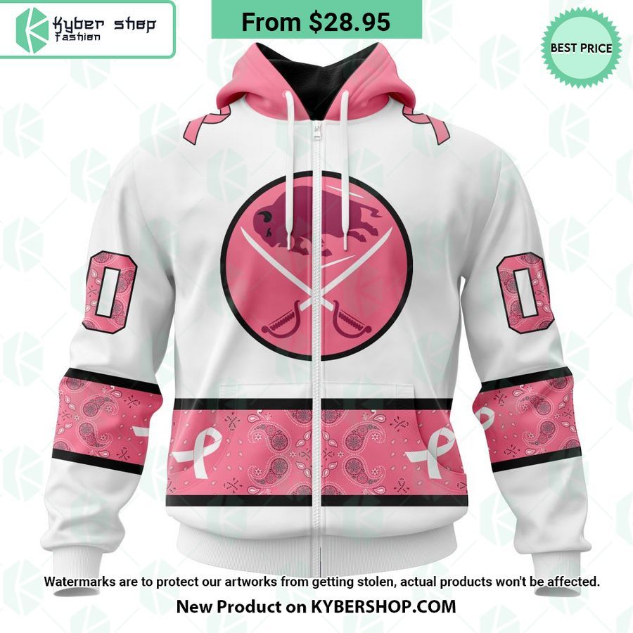 Buffalo Sabres In October We Wear Pink Breast Cancer Shirt