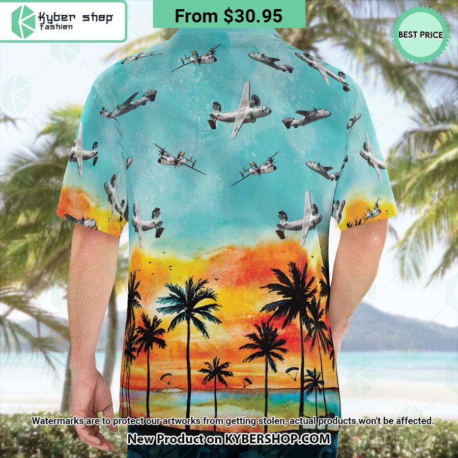 C-2 Greyhound Hawaiian Shirt