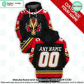 Calgary Flames Reverse Retro Jerseys CUSTOM Hoodie