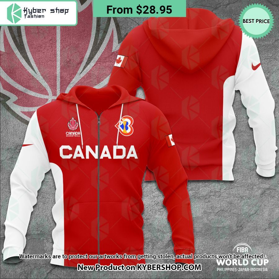 Canada Men’s National Basketball World Cup T Shirt