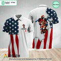 Captain Morgan US Flag CUSTOM Polo