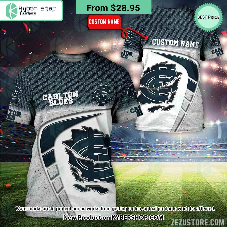 Carlton Blues CUSTOM Hoodie