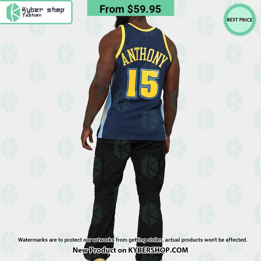 Carmelo Anthony 15 Denver Nuggets Basketball Jersey
