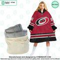 Carolina Hurricanes CUSTOM Hoodie Blanket