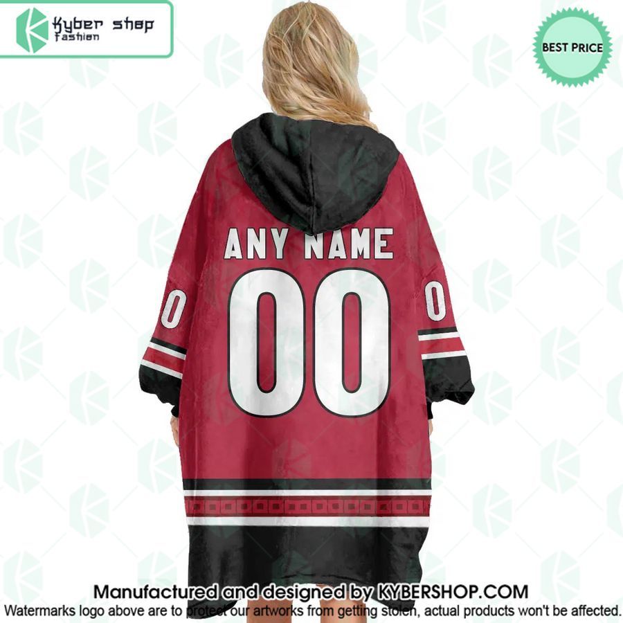 Carolina Hurricanes CUSTOM Hoodie Blanket