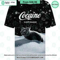 Cat Cocaine Everywhere T Shirt