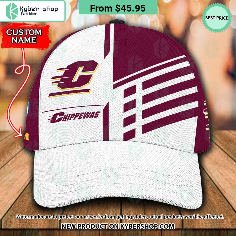 Central Michigan Chippewas CUSTOM Polo Shirt, Cap