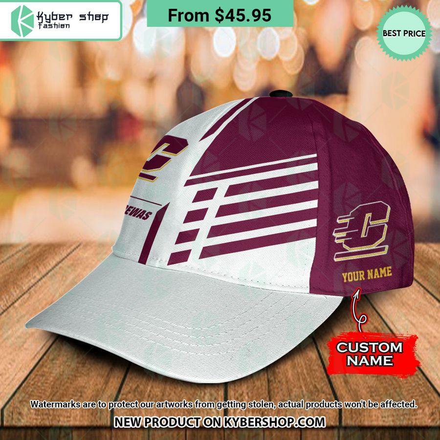 Central Michigan Chippewas CUSTOM Polo Shirt, Cap