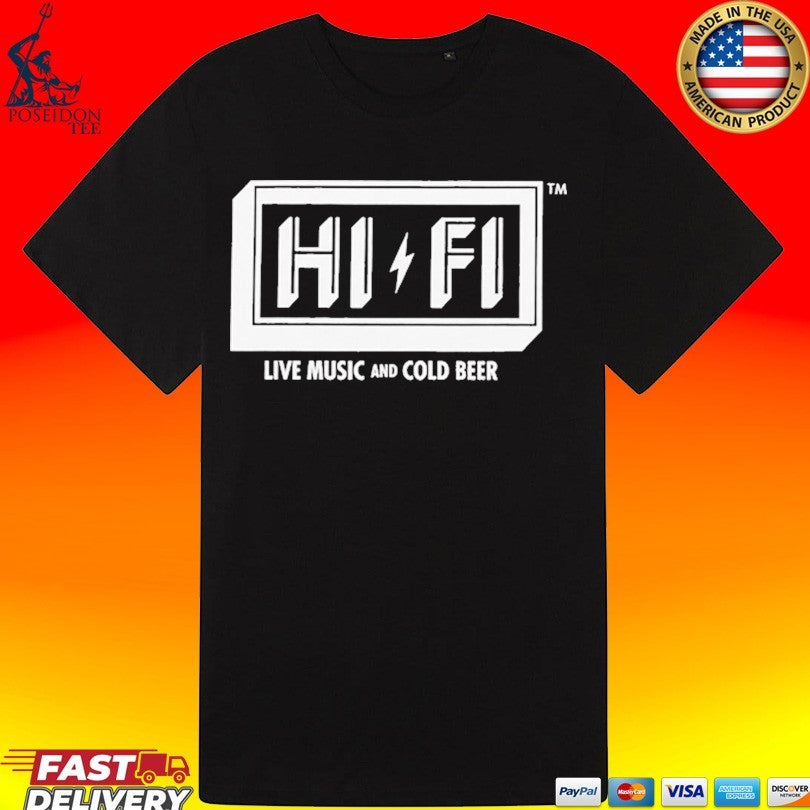 Ceo Andy Jassy Hi-fi Indy Live Music And Cold Beer T-shirt