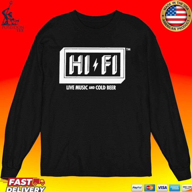 Ceo Andy Jassy Hi-fi Indy Live Music And Cold Beer T-shirt