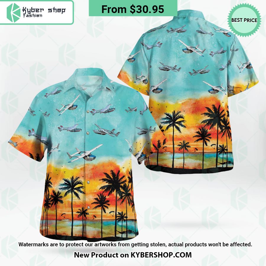 Cessna 337 Hawaiian Shirt