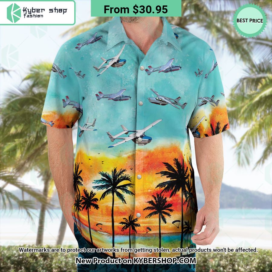 Cessna 337 Hawaiian Shirt