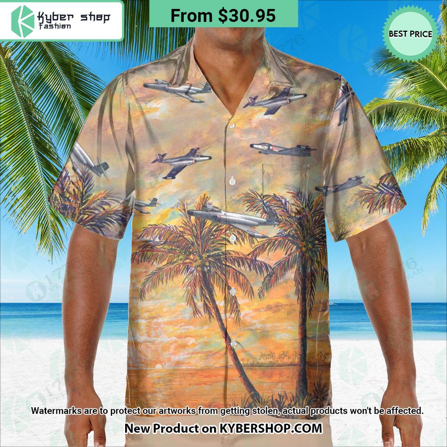 CF-100 Canuck Hawaiian Shirt