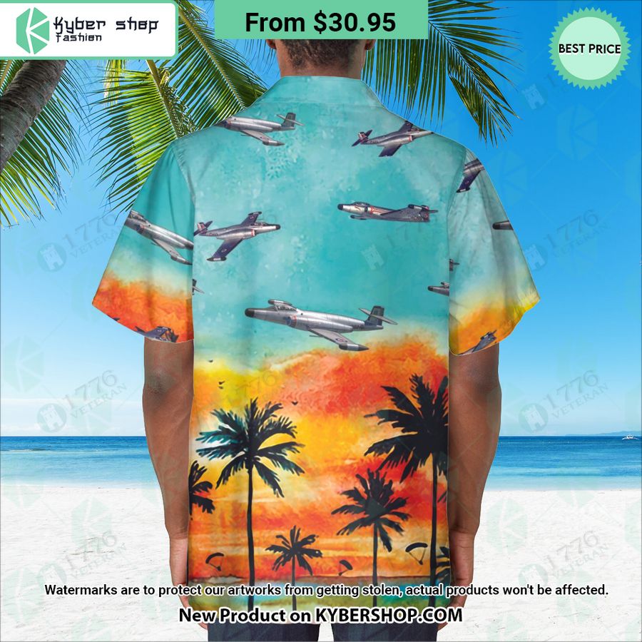 CF-100 Canuck Sunset Hawaiian Shirt