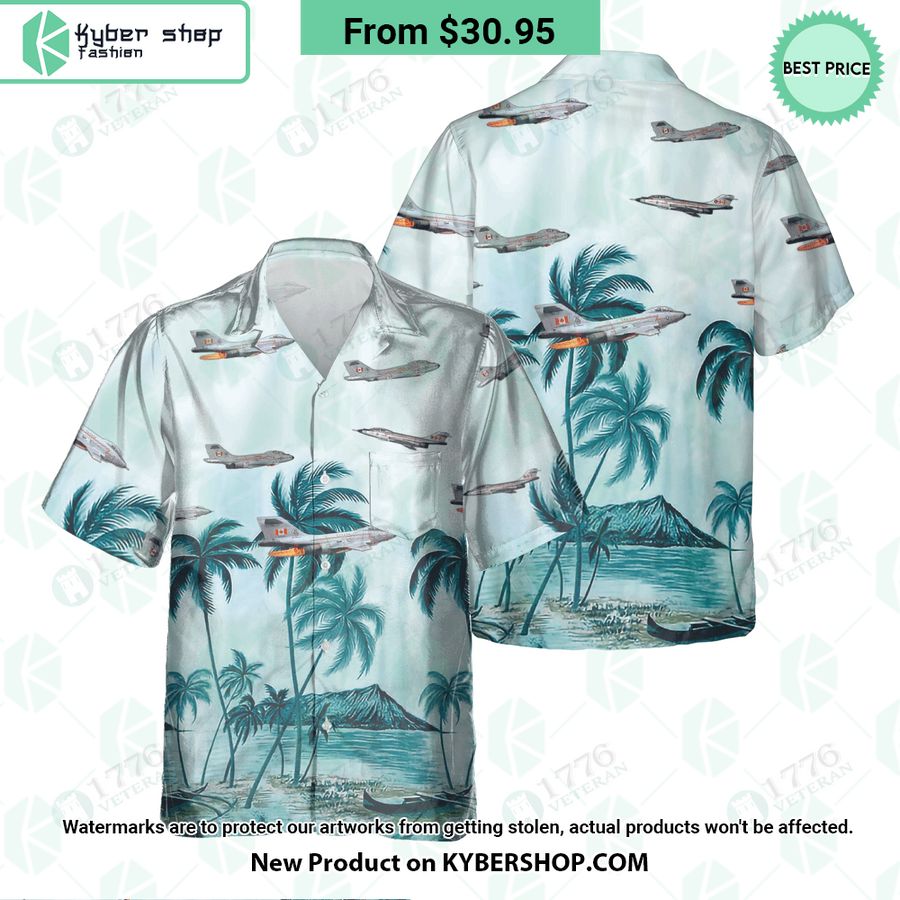 CF-101 Voodoo Palm Hawaiian Shirt