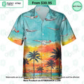 CF-104 Starfighter Sunset Hawaiian Shirt