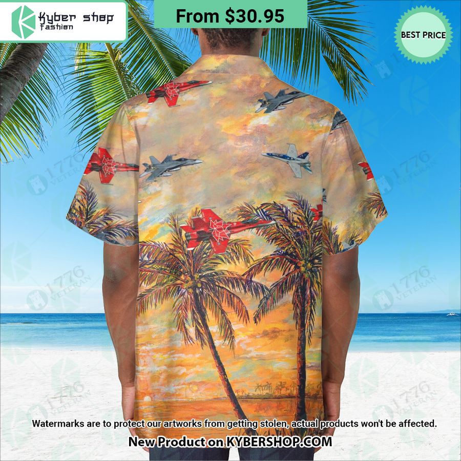 CF-18 Hornet Hawaiian Shirt