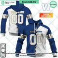 CFL Winnipeg Blue Bombers Mix Jersey CUSTOM Hoodie