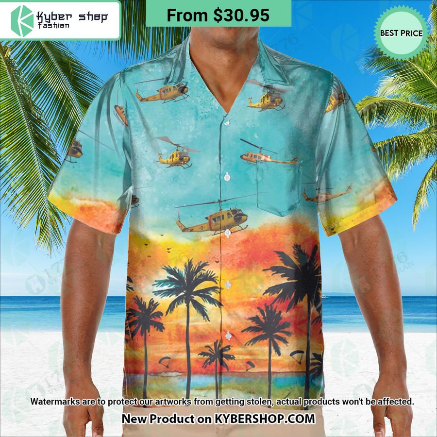 CH-118 Iroquois Sunset Hawaiian Shirt