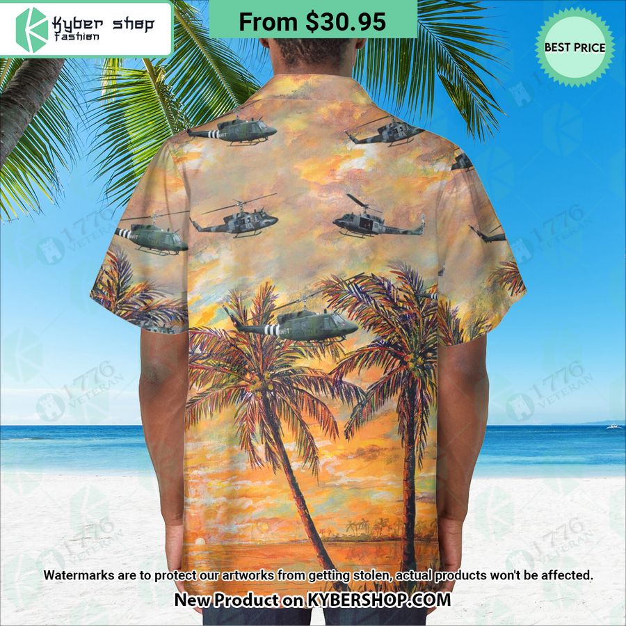 CH-135 Twin Huey Hawaiian Shirt