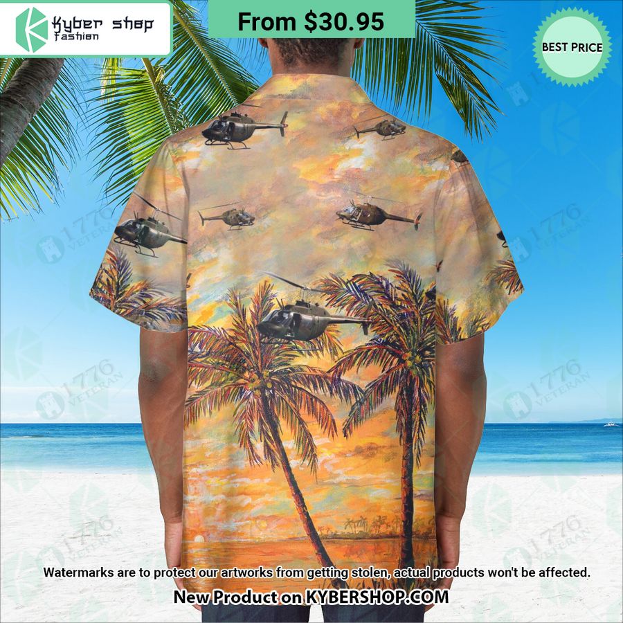 CH-136 Kiowa Hawaiian Shirt