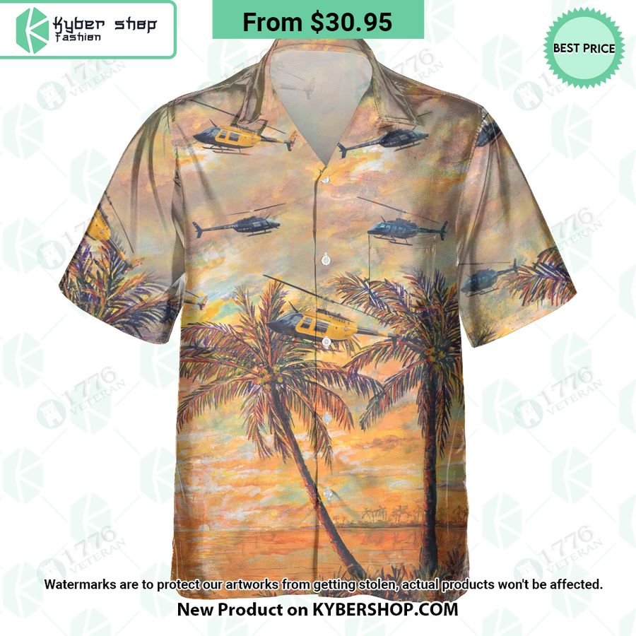 CH-139 Jet Ranger Hawaiian Shirt