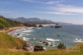 Chapman Point Cannon Beach Oregon Print Unisex , , , Long Sleeve Tee