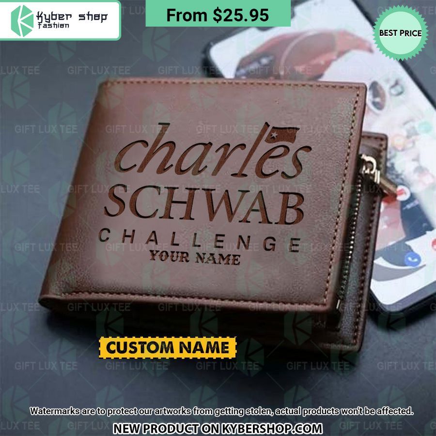 Charles Schwab Challenge CUSTOM Leather Wallet