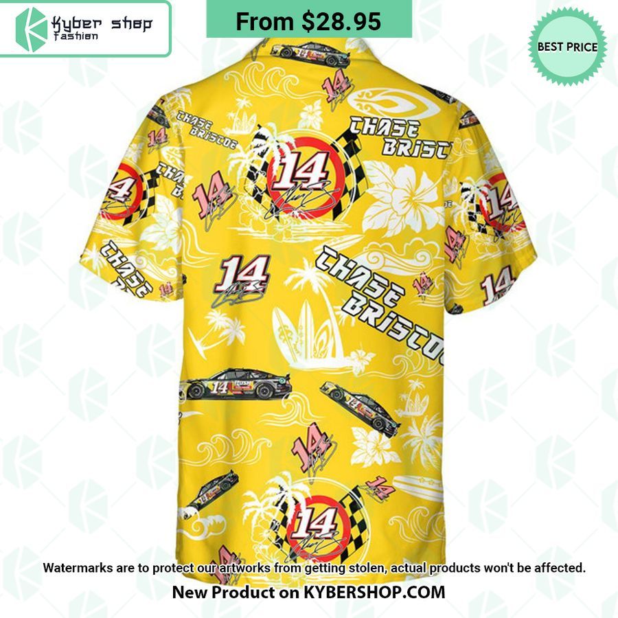 Chase Briscoe NASCAR Racing Hawaiian Shirt