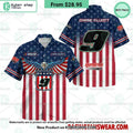 Chase Elliott NASCAR Racing Eagle Independence Day Hawaiian Shirt