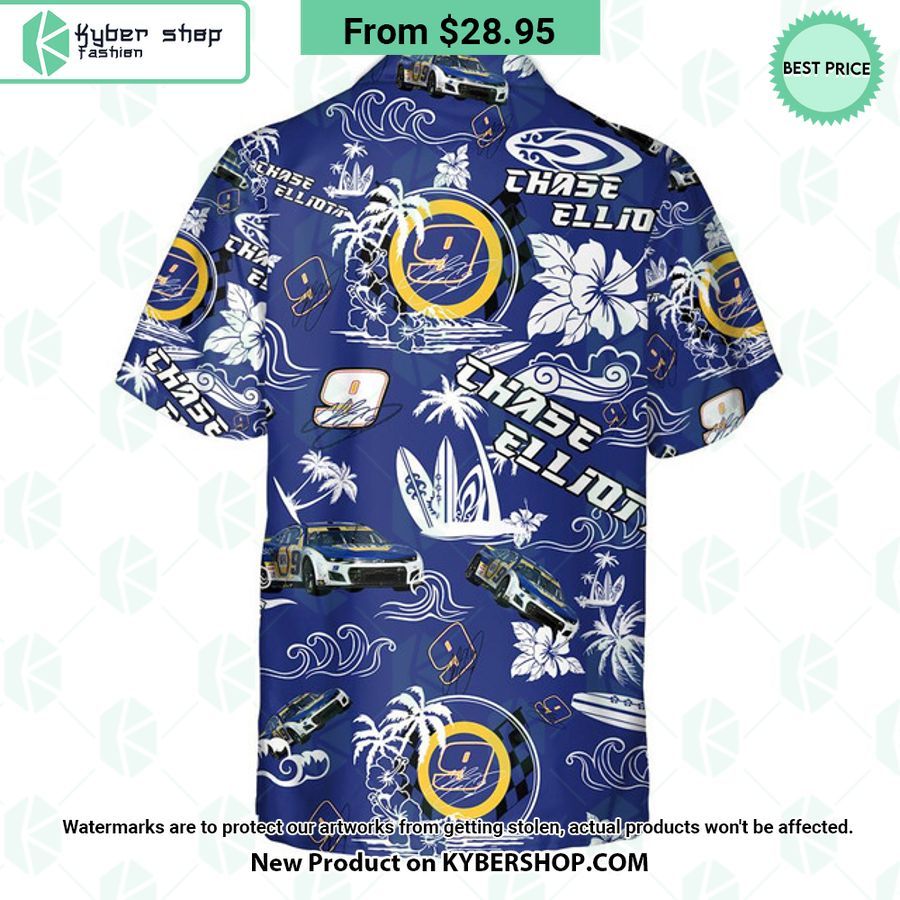 Chase Elliott NASCAR Racing Hawaiian Shirt