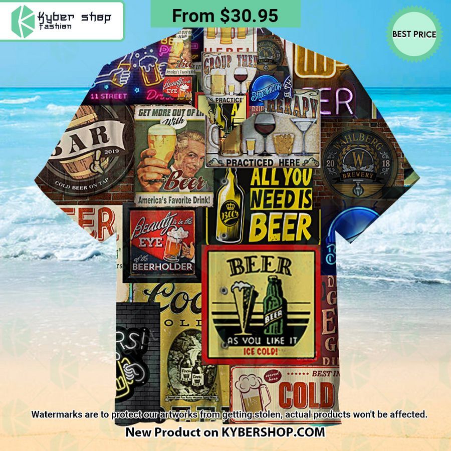 Cheers to Beer Universal Hawaiian Shirt