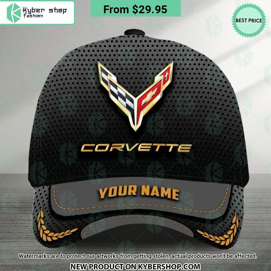 Chevrolet Corvette CUSTOM name Cap