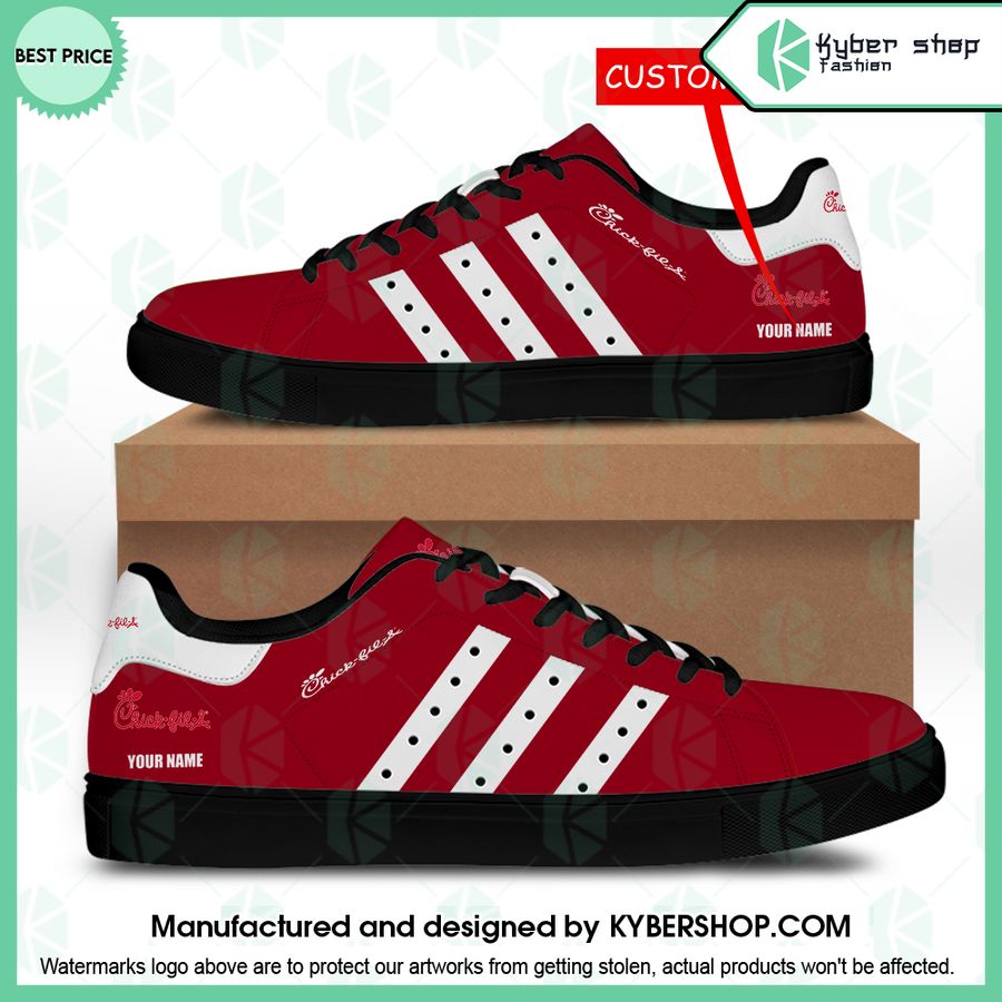 Chick Fil A CUSTOM Stan Smith Shoes
