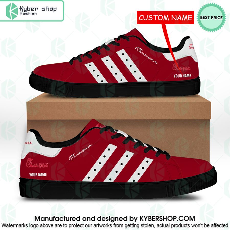 Chick Fil A CUSTOM Stan Smith Shoes