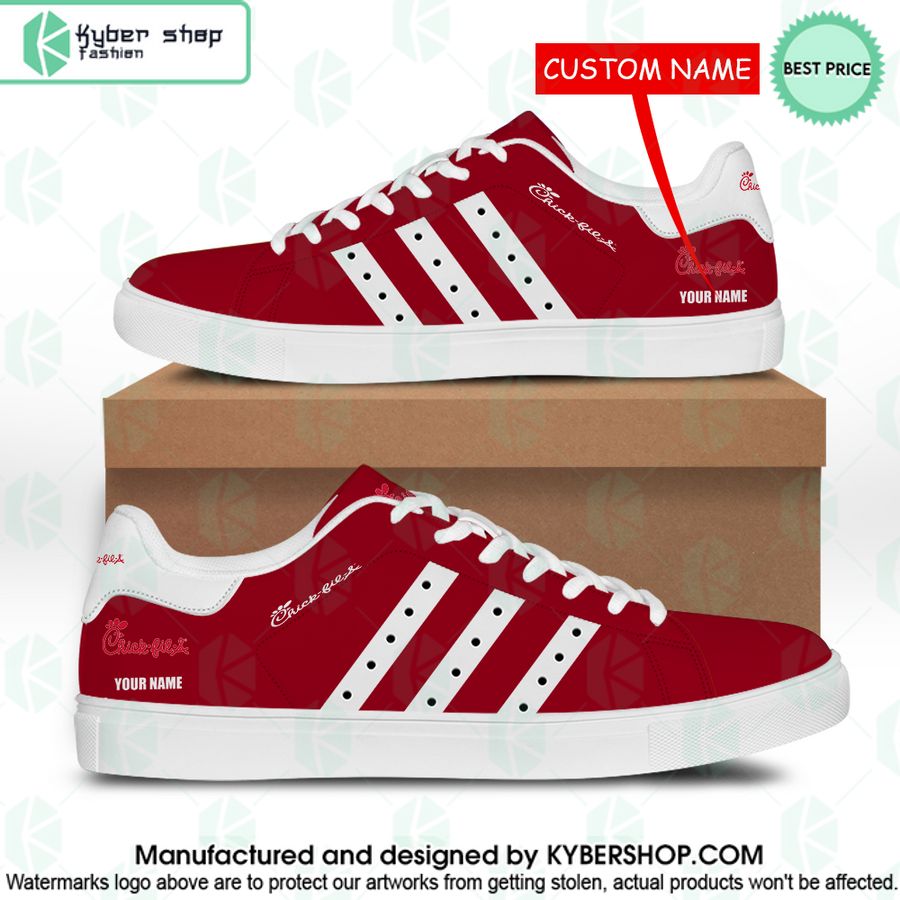 Chick Fil A CUSTOM Stan Smith Shoes