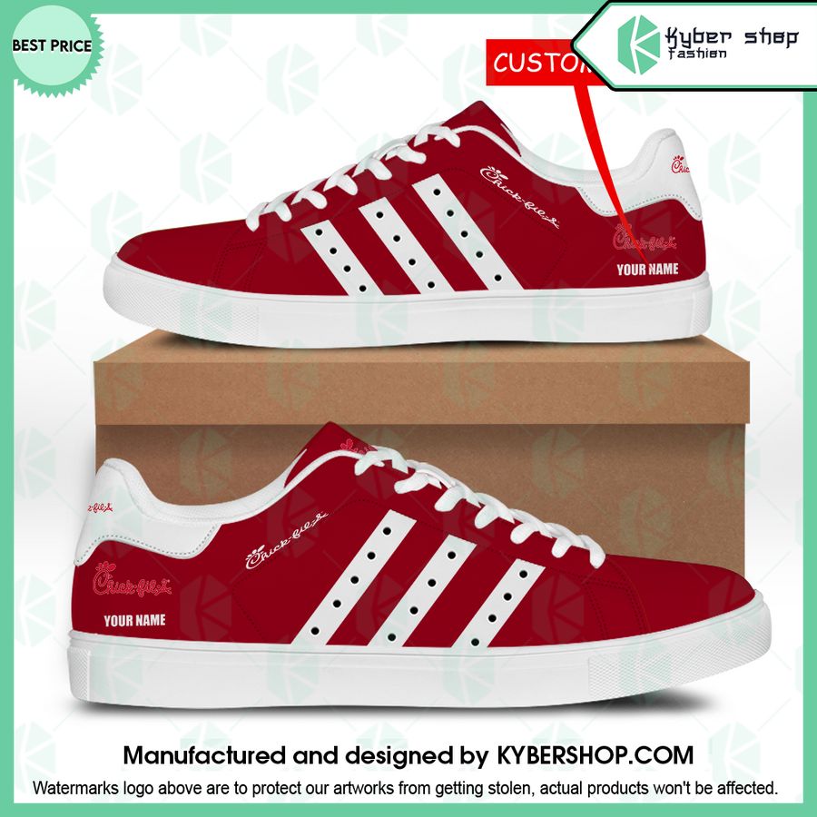 Chick Fil A CUSTOM Stan Smith Shoes