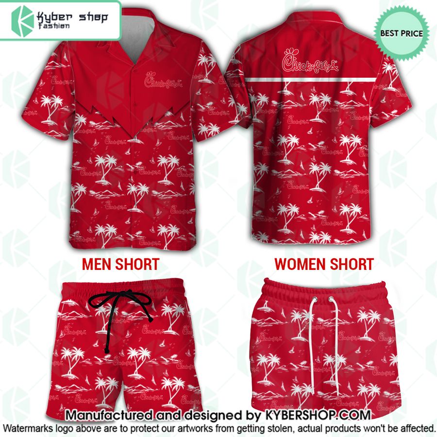 Chick Fil A Hawaiian Shirt