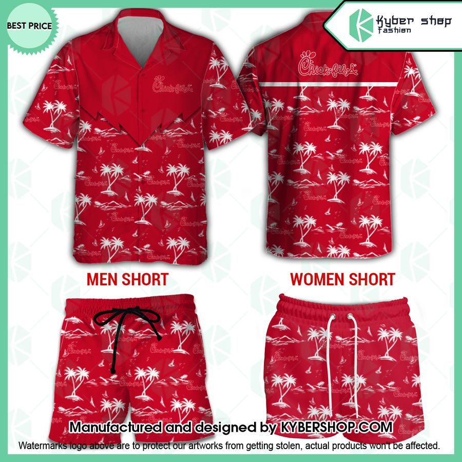 Chick Fil A Hawaiian Shirt