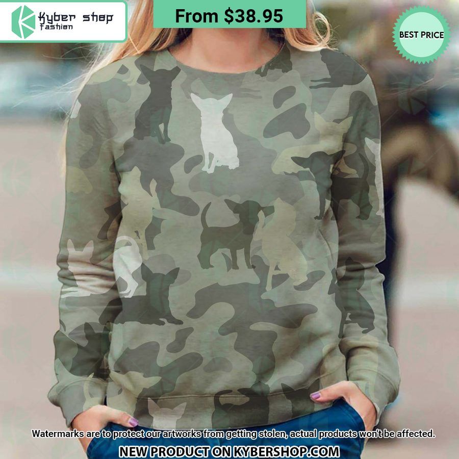 Chihuahua Camo Sweatshirt