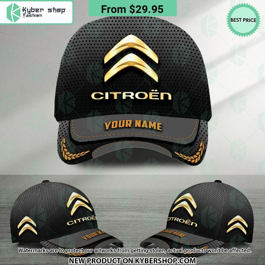 Citroen Custom Name Cap