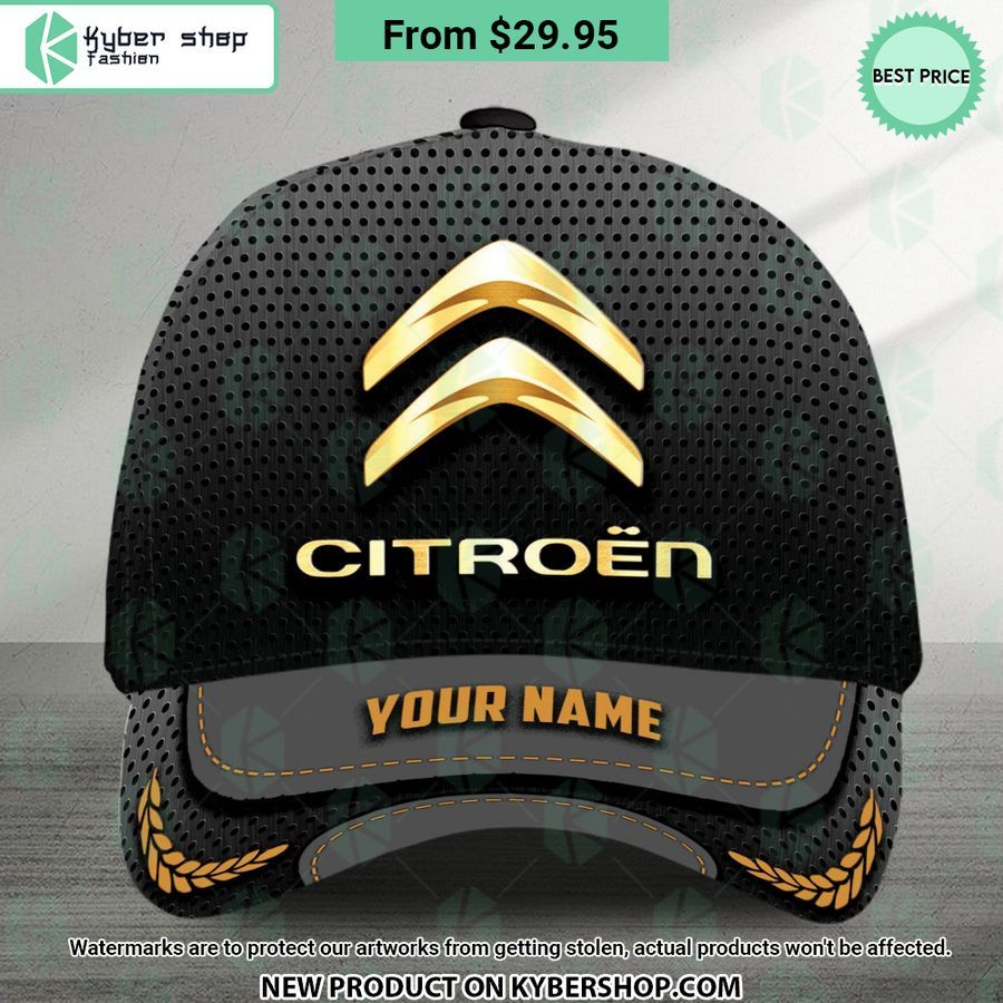 Citroen Custom Name Cap