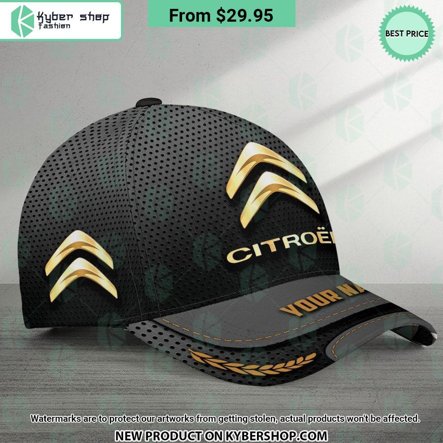Citroen Custom Name Cap