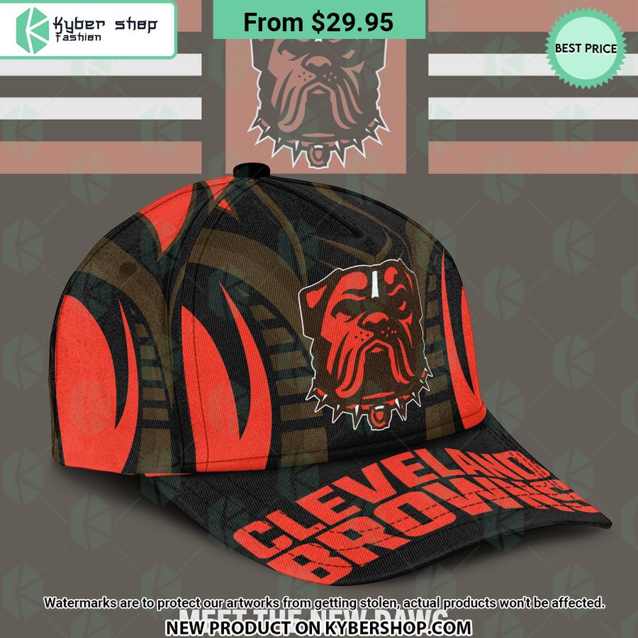 Cleveland Browns Dawg New Logo 2023 Cap