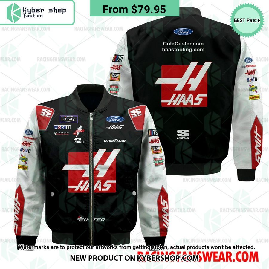 Cole Custer Nascar Racing 2023 Bomber Jacket