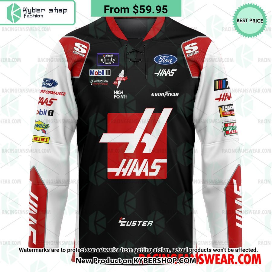 Cole Custer Nascar Racing 2023 Hockey Jersey