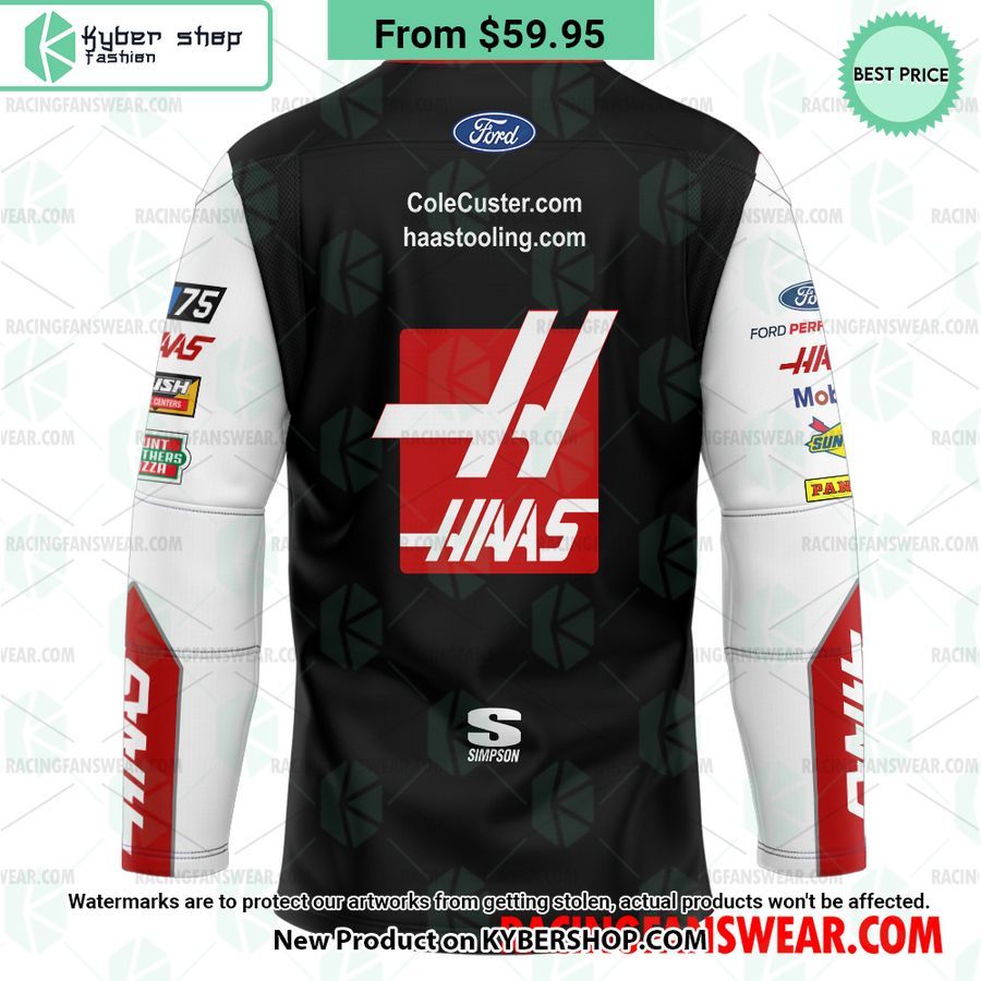 Cole Custer Nascar Racing 2023 Hockey Jersey