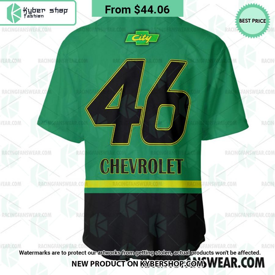 Cole Trickle Nascar Racing Days of Thunder Film Baseball Jersey