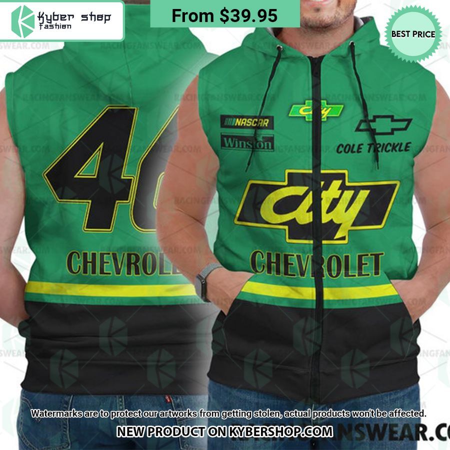 Cole Trickle Nascar Racing Days of Thunder Film Sleeveless Hoodie