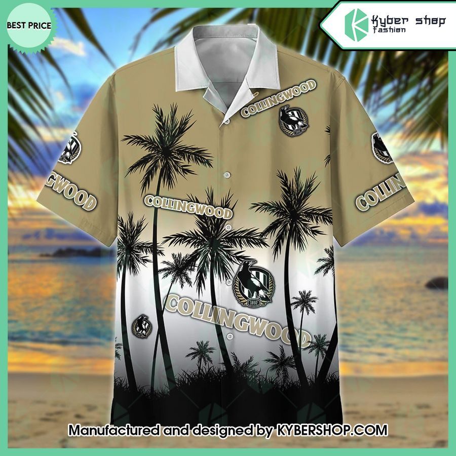 Collingwood AFL Hawaiian Shirt